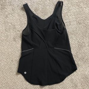 Lululemon Mesh Cross Back Tank Top
